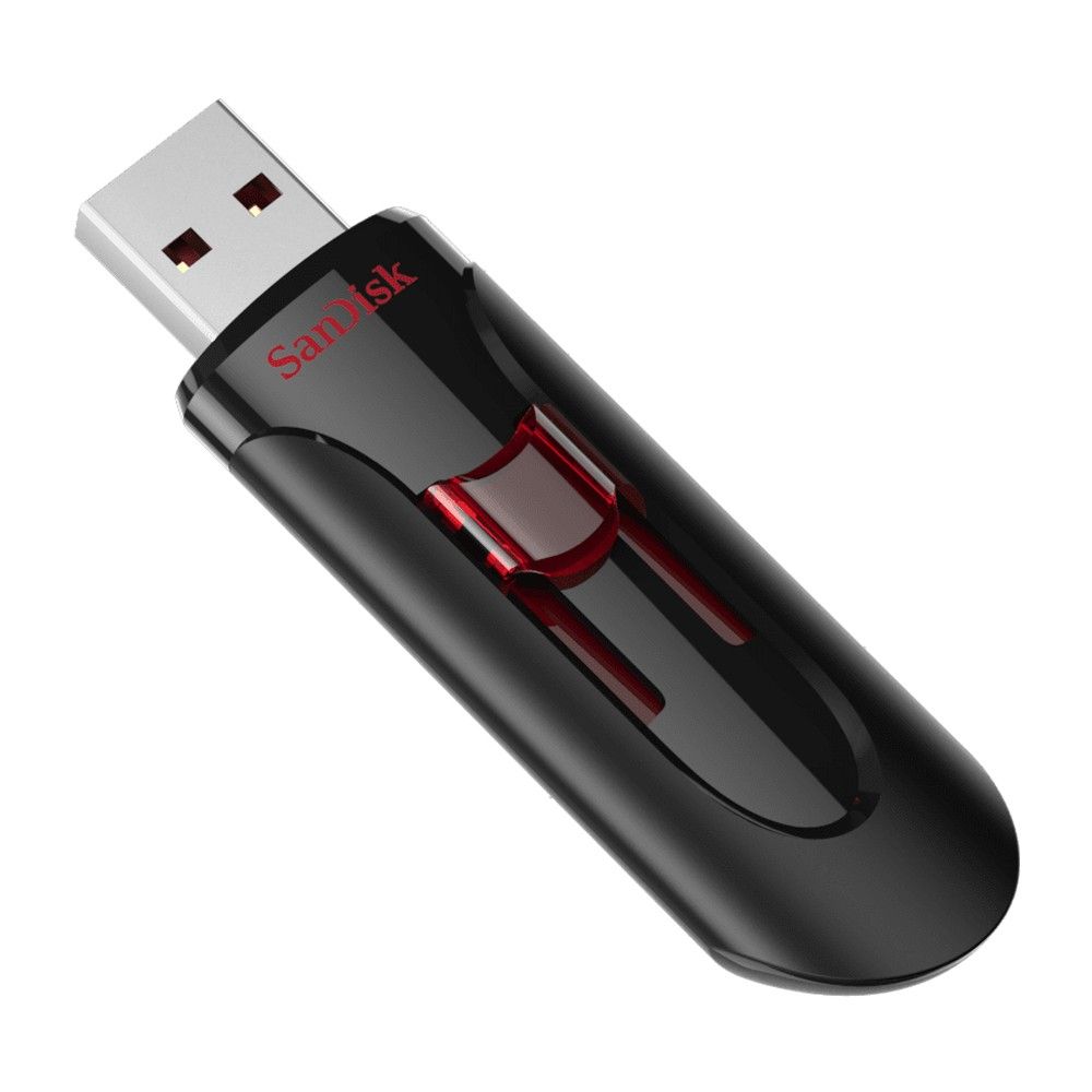 Флеш Диск Sandisk 64Gb Cruzer Glide SDCZ600-064G-G35 USB3.0 черный