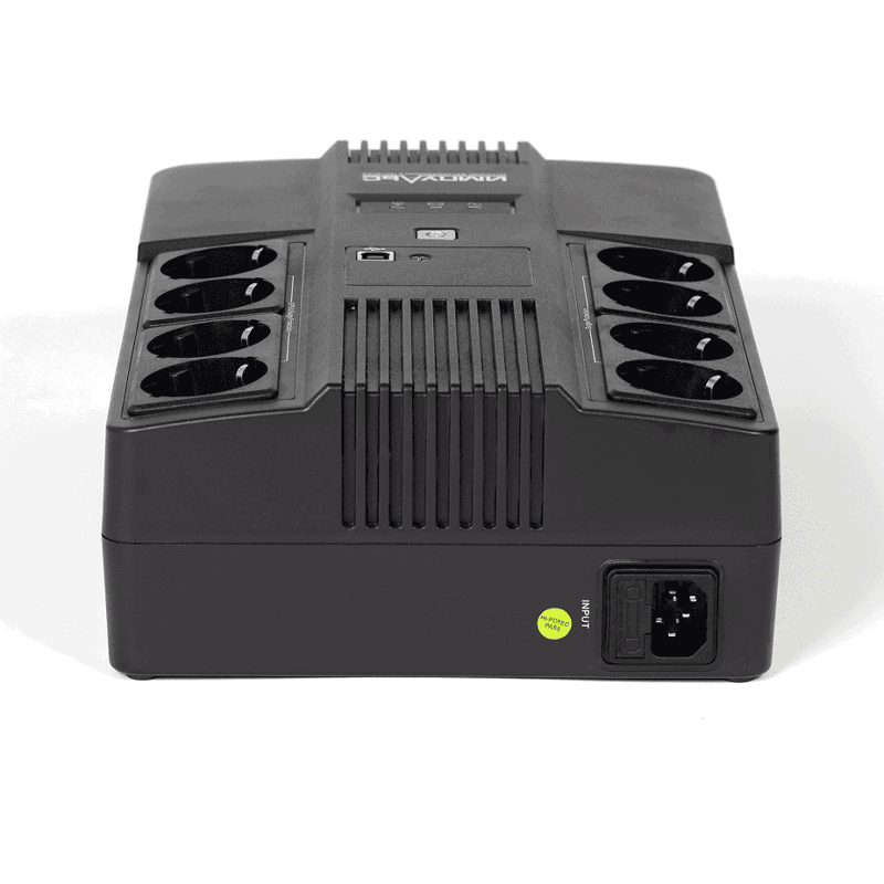 Источник бесперебойного питания Импульс Мастер 600 360Вт 600ВА черный