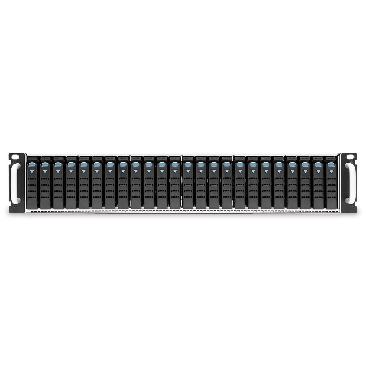 Корпус AIC XJ1-20247-02 2U 24x 2.5" hot-swap bays, hot-swap JBOD with dual SAS 24G expander con