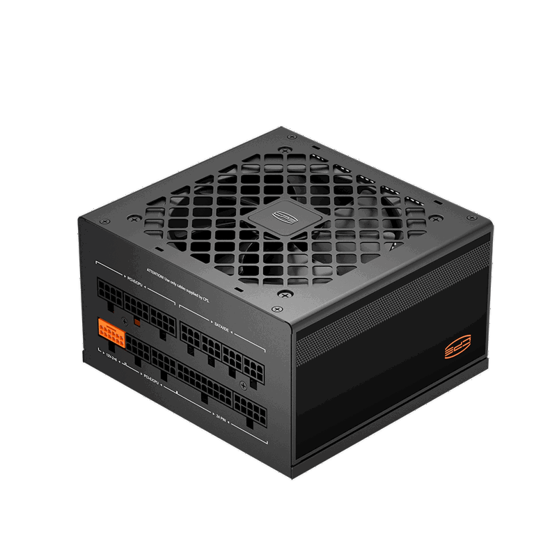 Блок питания PCCooler, 750W 80+ Gold (ATX, 3.1, Full modular, 1x24(20+4)pin, 2xCPU 8(4+4)pin, 2xPCIe