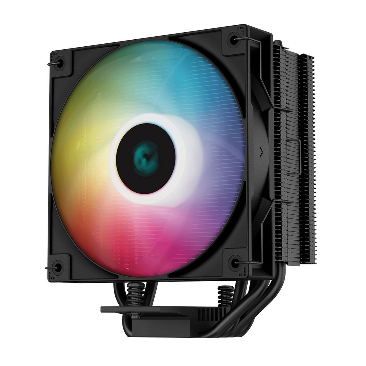 Устройство охлаждения(кулер) Deepcool AG400 Bk ARGB Soc-AM5/AM4/1200/1700/1851 черный/белый 4-pin 31