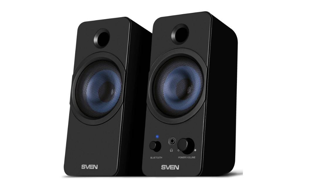 Колонки Sven 431 2.0 черный 6Вт BT