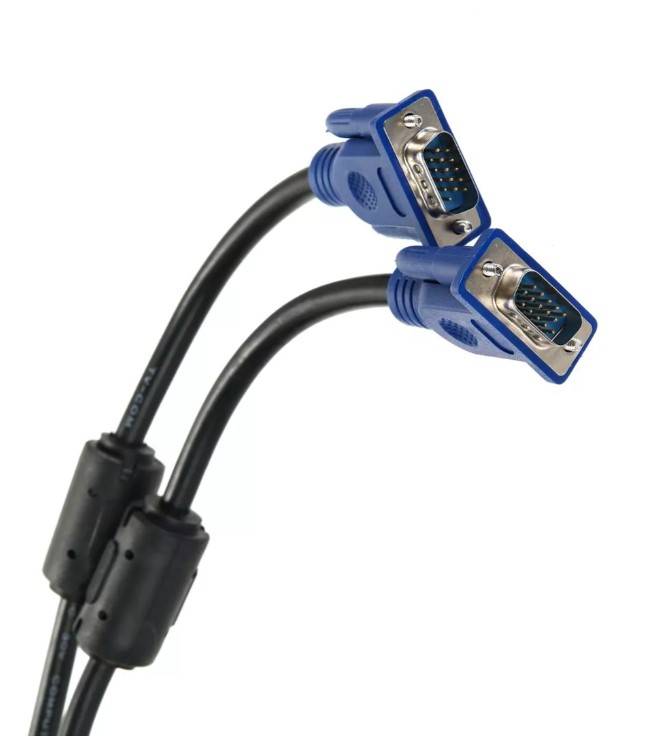 TV-COM QCG120H-20M Кабель соединительный SVGA (15M/M) 20m 2 фильтра TV-COM <QCG120H-20M> [6939510844