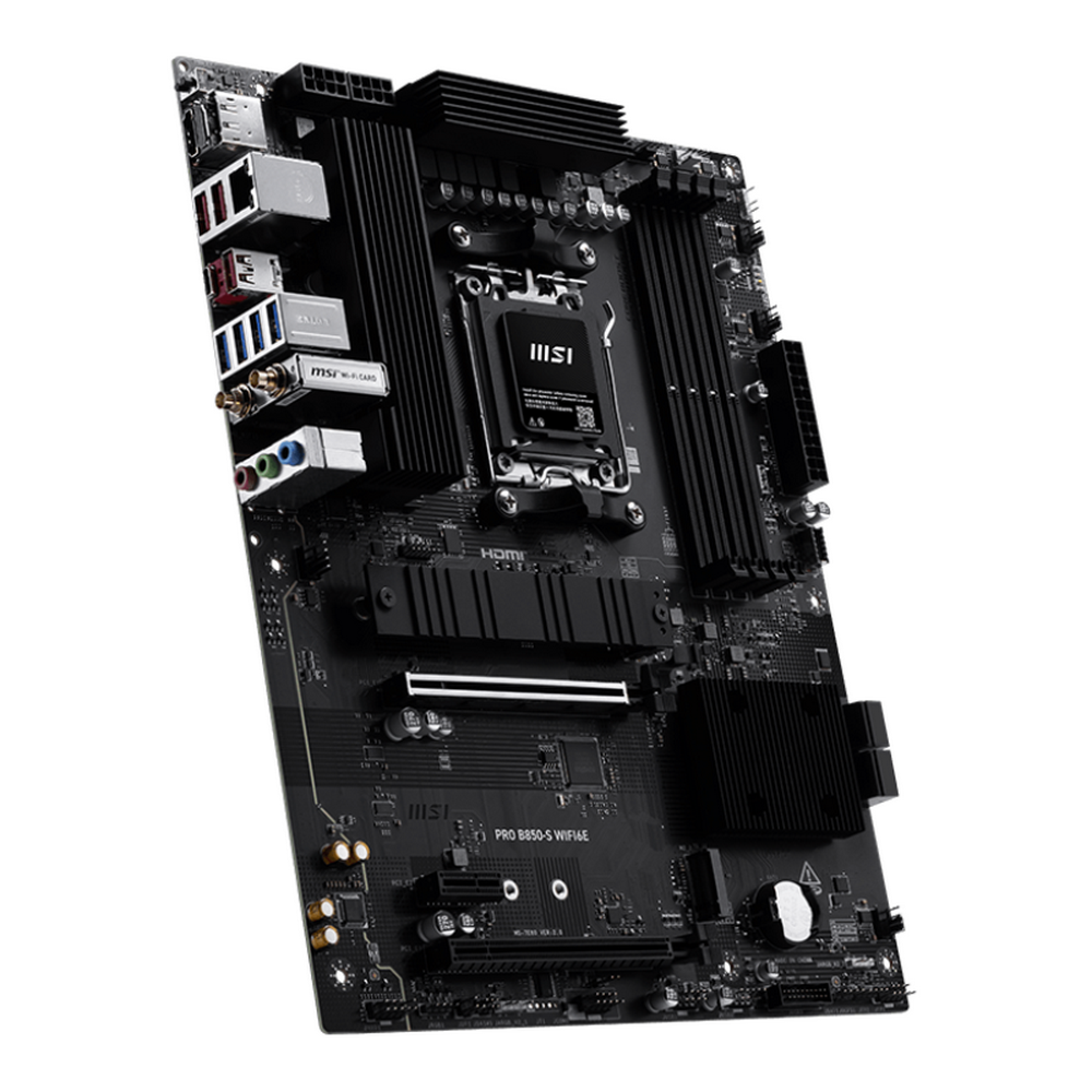 Материнская плата MSI PRO B850-S WIFI6E Socket AM5 AMD B850 4xDDR5 ATX AC`97 8ch(7.1) 2.5Gg RAID+HDM