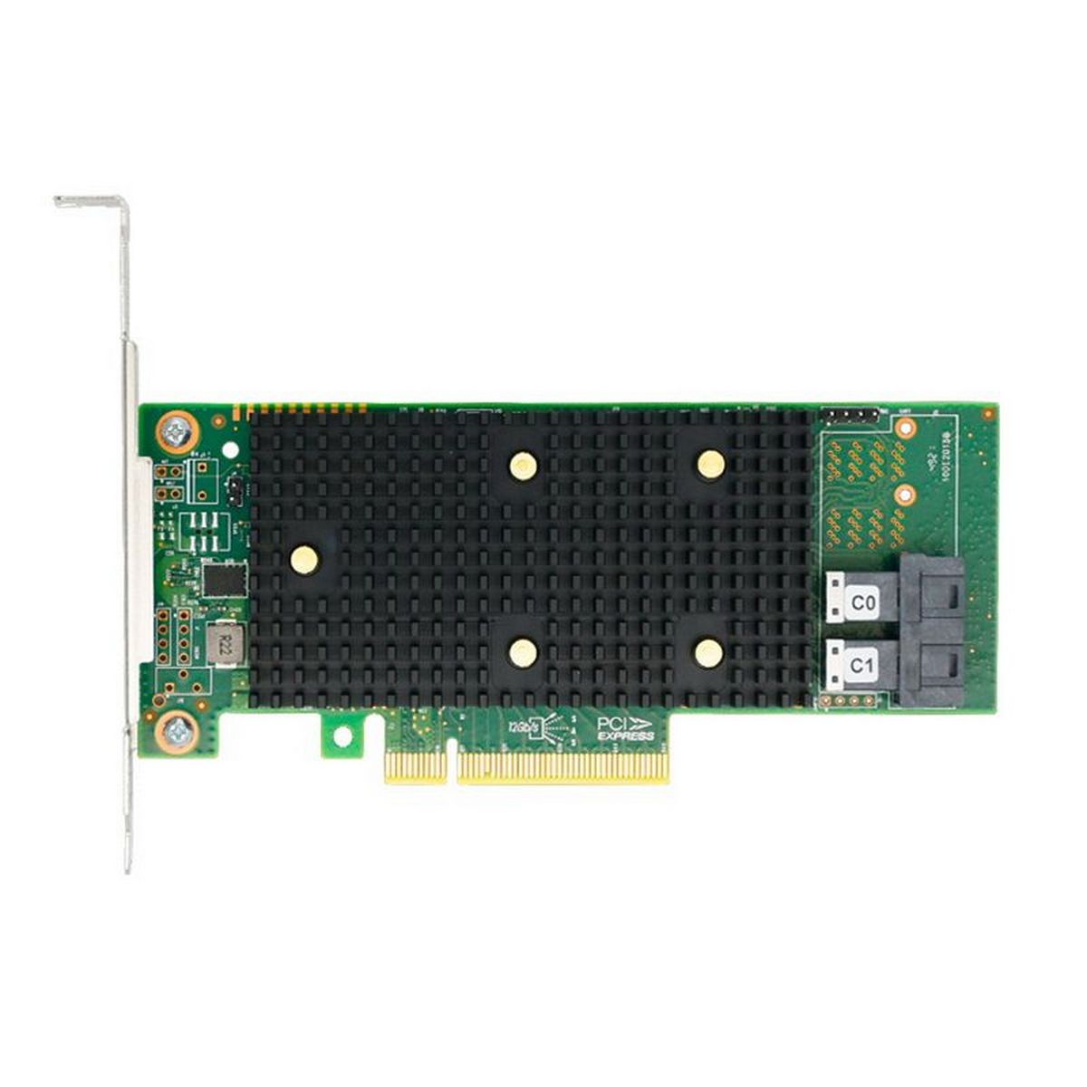 HBA-адаптер Broadcom 9400-8i SGL (05-50008-01)  PCIe 3.1 x8 LP, Tri-Mode SAS/SATA/NVMe 12G HBA, 8por