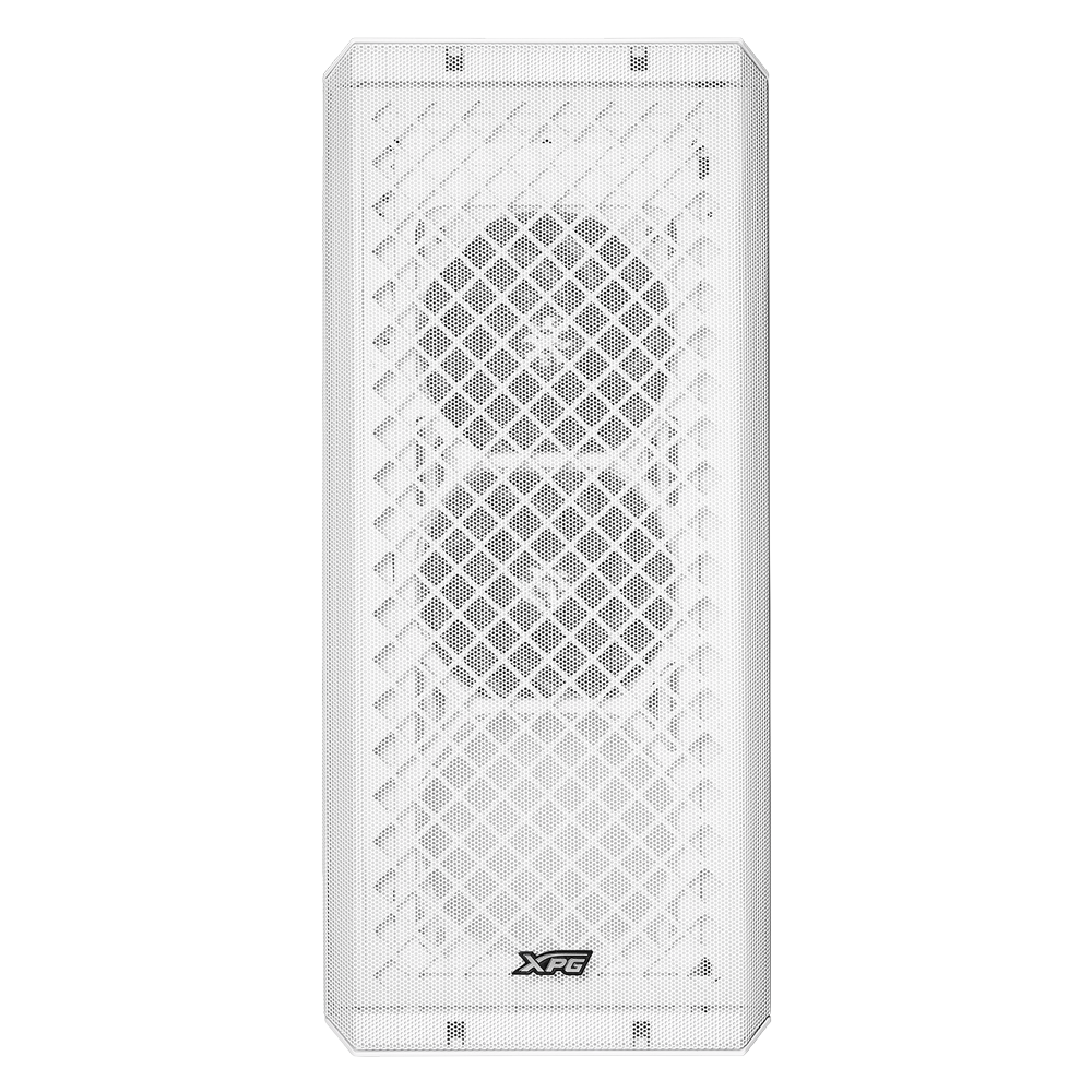 Корпус XPG DEFENDER WHITE [DEFENDER-WHCWW] (Midi-Tower, белый, TG, 120mm fan*3)