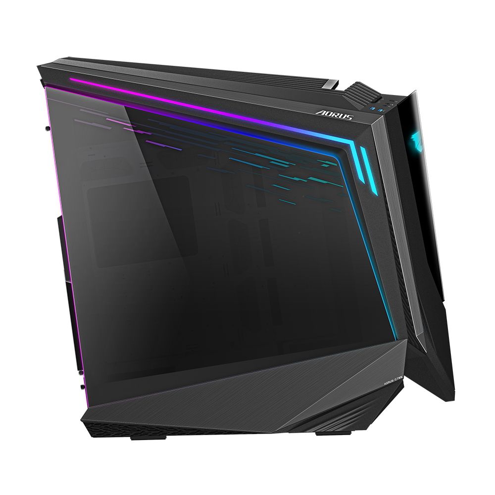 Корпус Gigabyte AORUS C700 Glass FullTower, E-ATX, USB-C x1, USB3.0 X4, HDMI x1, Audio I/O, Black, T