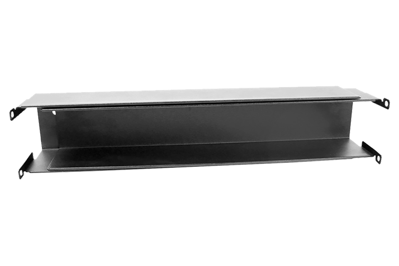 Лоток ЦМО Лоток кабельный горизонтальный боковой для шкафов ШТК-СП, чёрный