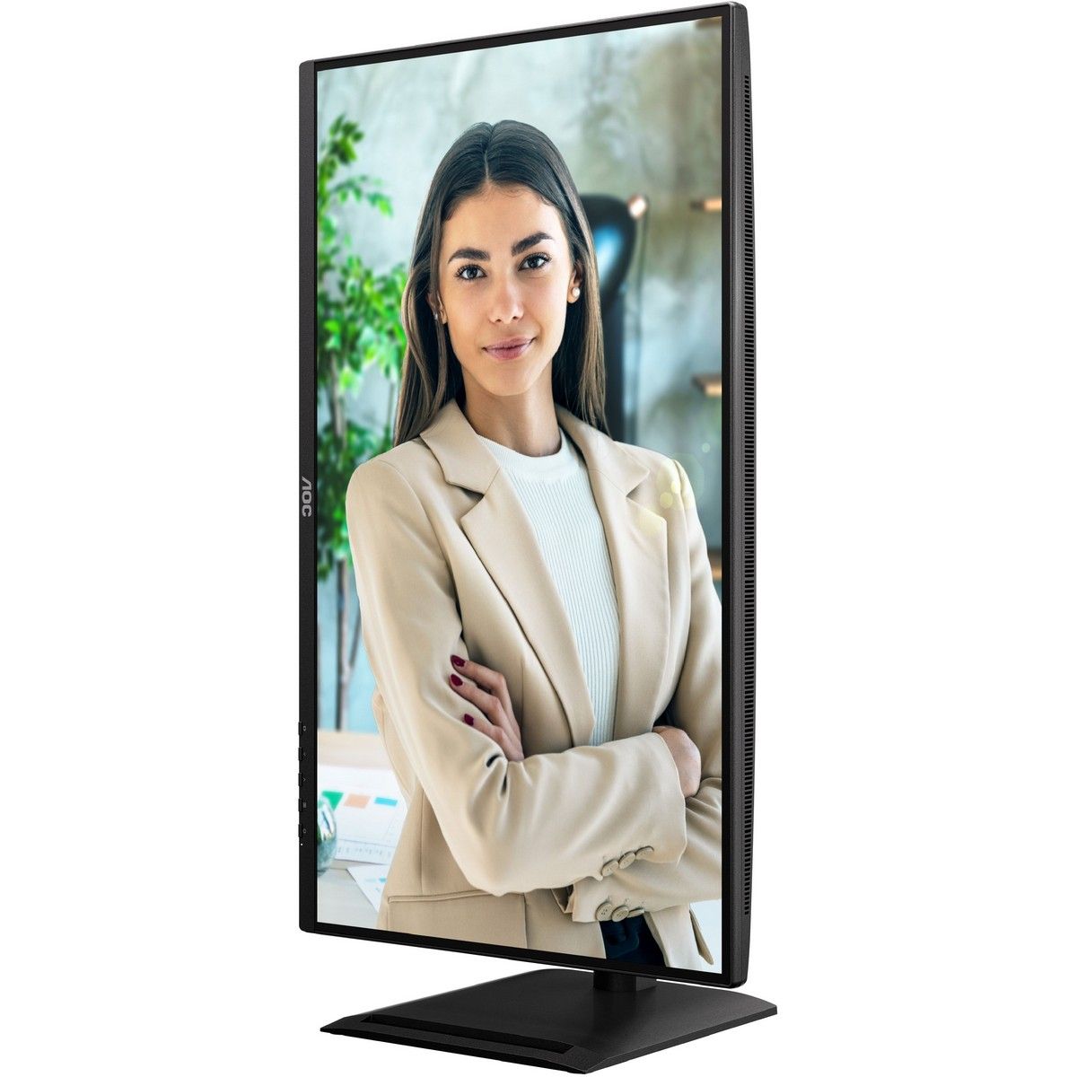 Монитор 27" AOC Q27P4U  IPS, 2560x1440, 120Hz, 4ms, 350сd/m, 1500:1 | 2xHDMI(2.0), DP(1.2), Typ