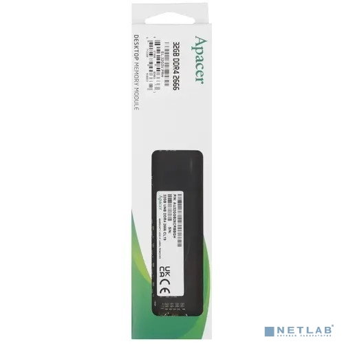 32GB Apacer DDR4 2666 DIMM EL.32G2V.PRH CL19, 2048x8, EL.32G2V.PRH