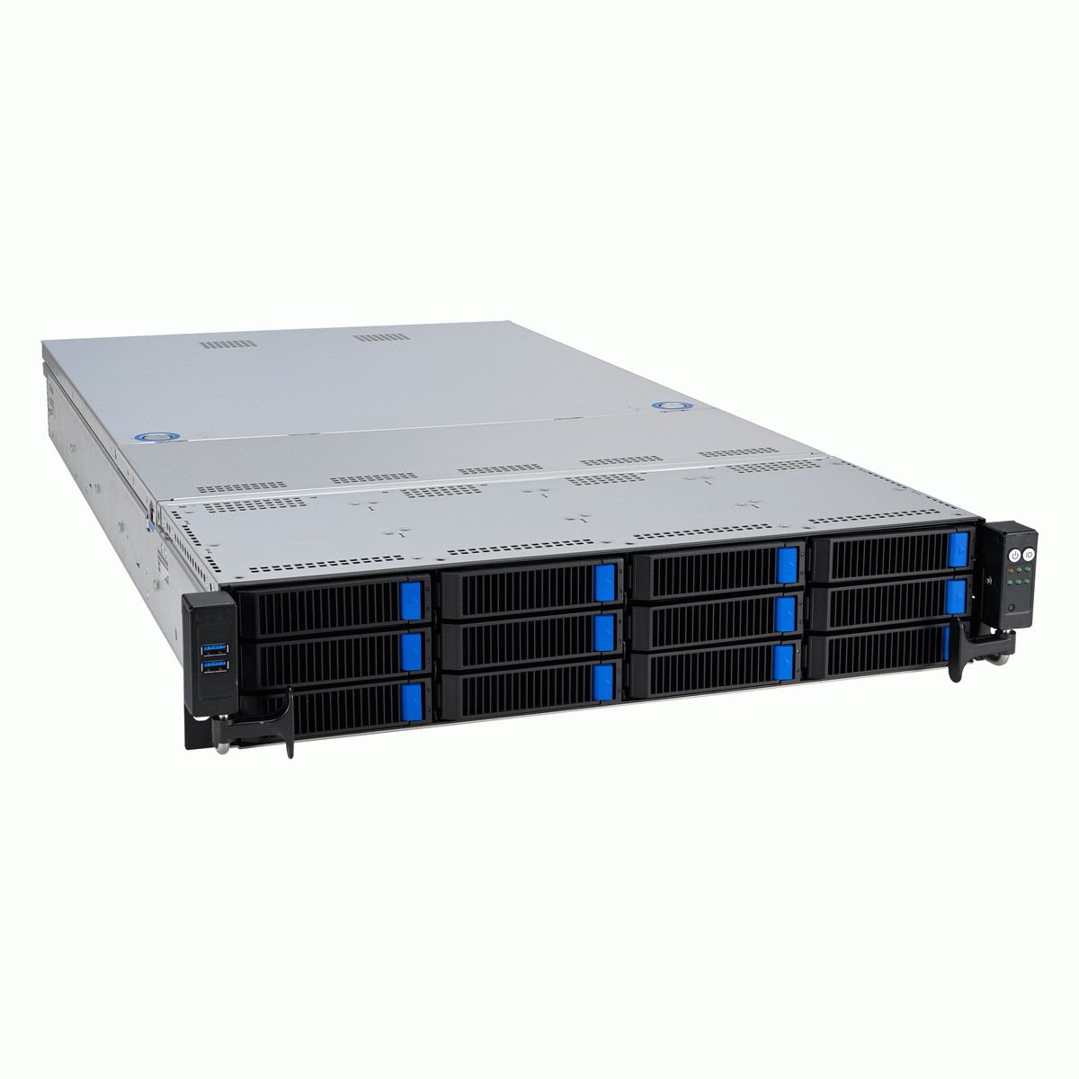 Серверная платформа ASUS RS521A-E12-RS12U/1G/1.6kW/12NVMe/FAN/RH/OCP/GPU