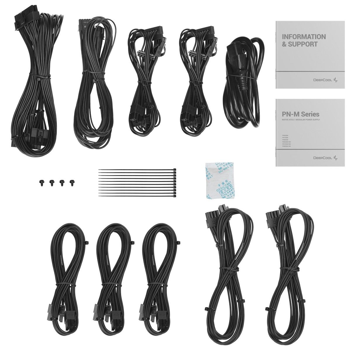 Блок питания Deepcool GAMERSTORM PN650M (ATX 3.1, 650W, Full Cable Management, PWM 120mm fan, Active