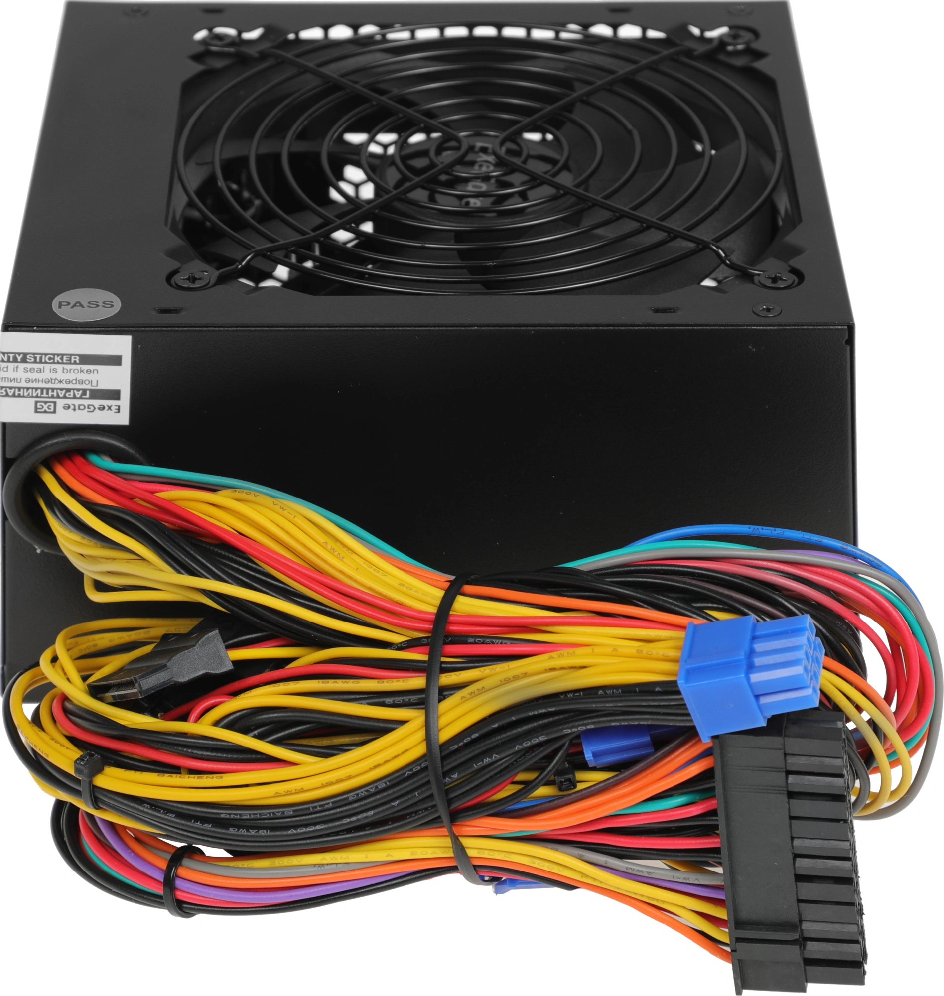 Блок питания Exegate ATX 500W 500PPE 80+ (20+4pin) APFC 120mm fan 5xSATA