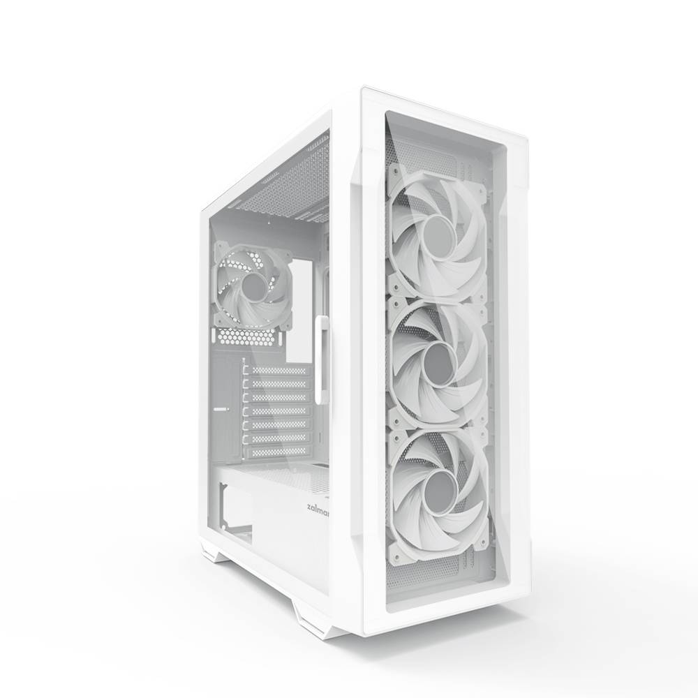 корпус ZALMAN I3 NEO TG WHITE, ATX, WHITE, FRONT TG, WINDOW, 2x3.5", 3x2.5", 1xUSB2.0, 2xUSB3.0, FRO