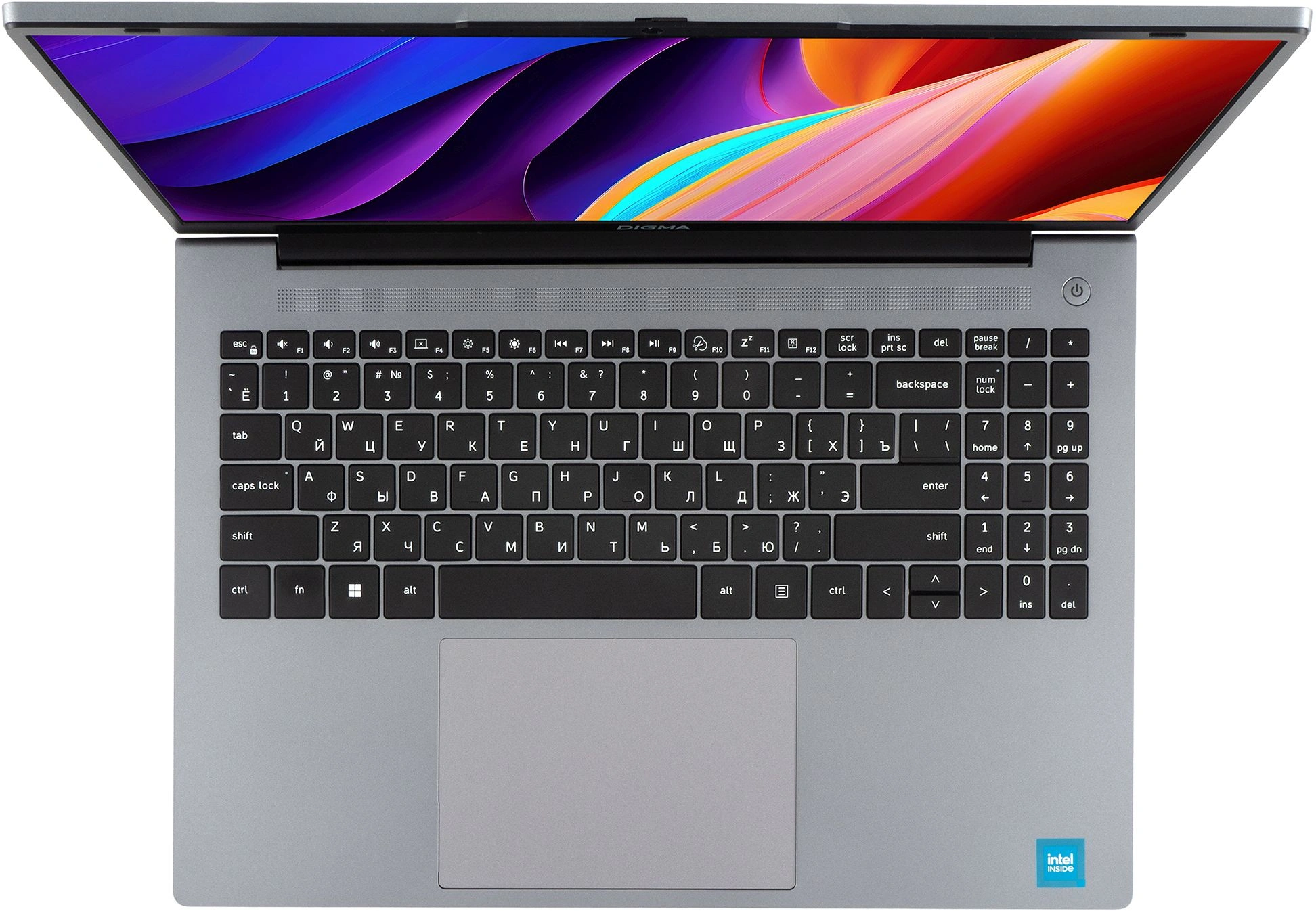 Ноутбук Digma EVE C5805 N-series N100 8Gb SSD256Gb Intel UHD Graphics 16" IPS WUXGA (1920x1200) Wind