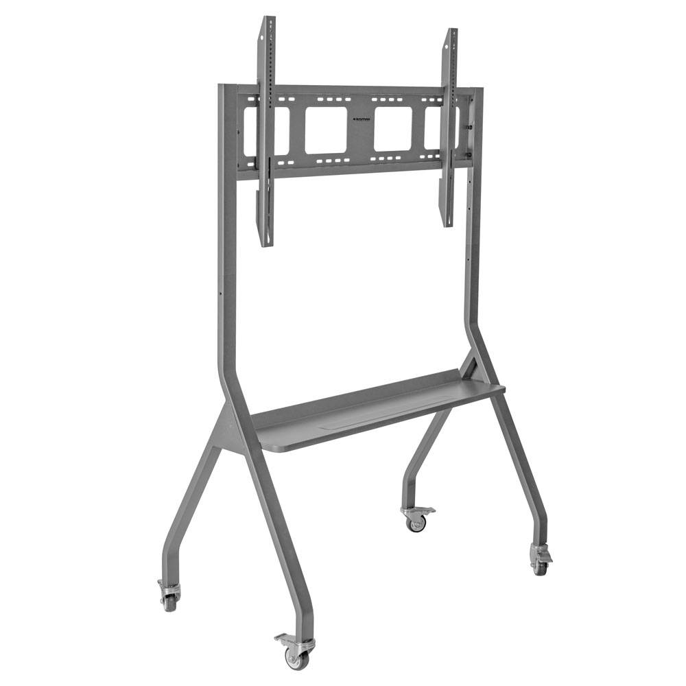 Стойка для телевизора Kromax OMEGA-12 серебристый 32"-120" макс.80кг напольный