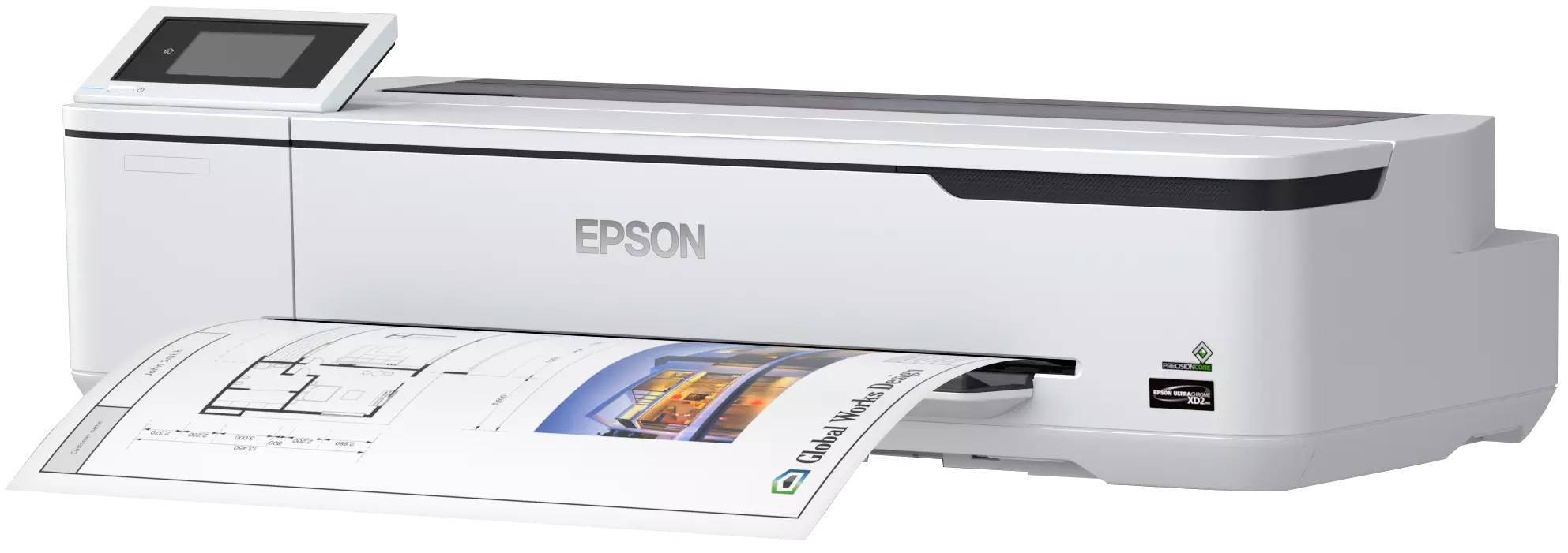 Плоттер Epson SureColor SC-T3100N (А1,24",4-х цветный,2400x1200dpi,USB/ Ethernet/Wi-Fi, без стенда) 