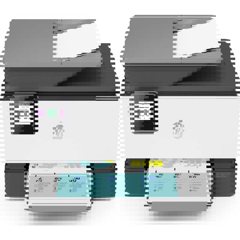 МФУ струйный HP Officejet Pro 9013 AiO (1KR49B) A4 Duplex WiFi белый