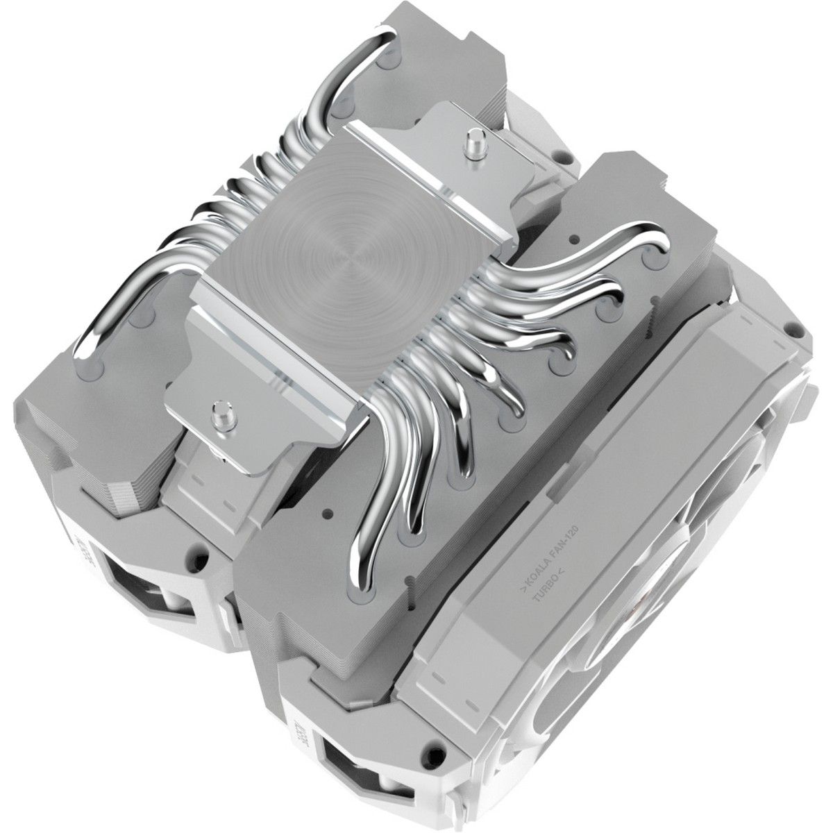 CPU Cooler 134*148*159mm, 1000-2200RPM, 33.18-86.2CFM, 0-35.3dBA, 12V, 0.02-0.3A, Dual Ball