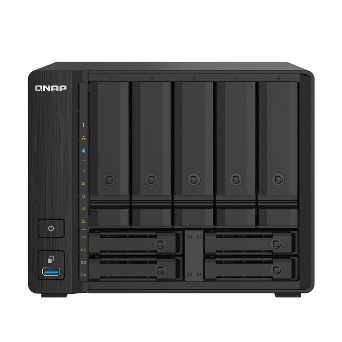 Сетевое хранилище без дисков/ SMB QNAP TS-932PX-4G 9-Bay NAS, 5 x 3.5" and 4 x 2.5" drive slots, Alp