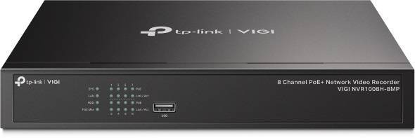 Видеорегистратор TP-Link NVR VIGI NVR1008H-8MP