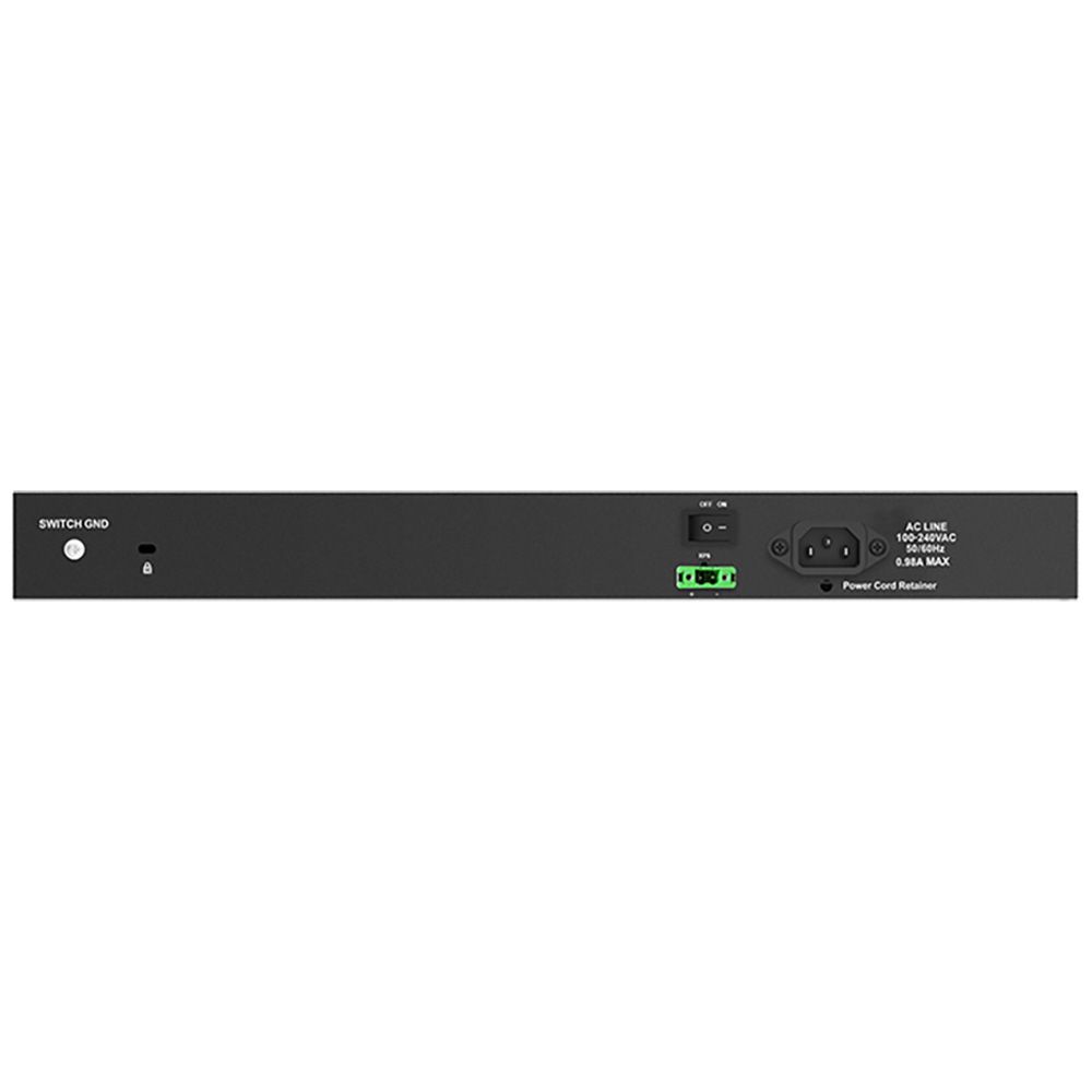 Коммутатор D-Link DGS-1210-28XS/ME/B2A (L2) 24SFP 4SFP+ управляемый