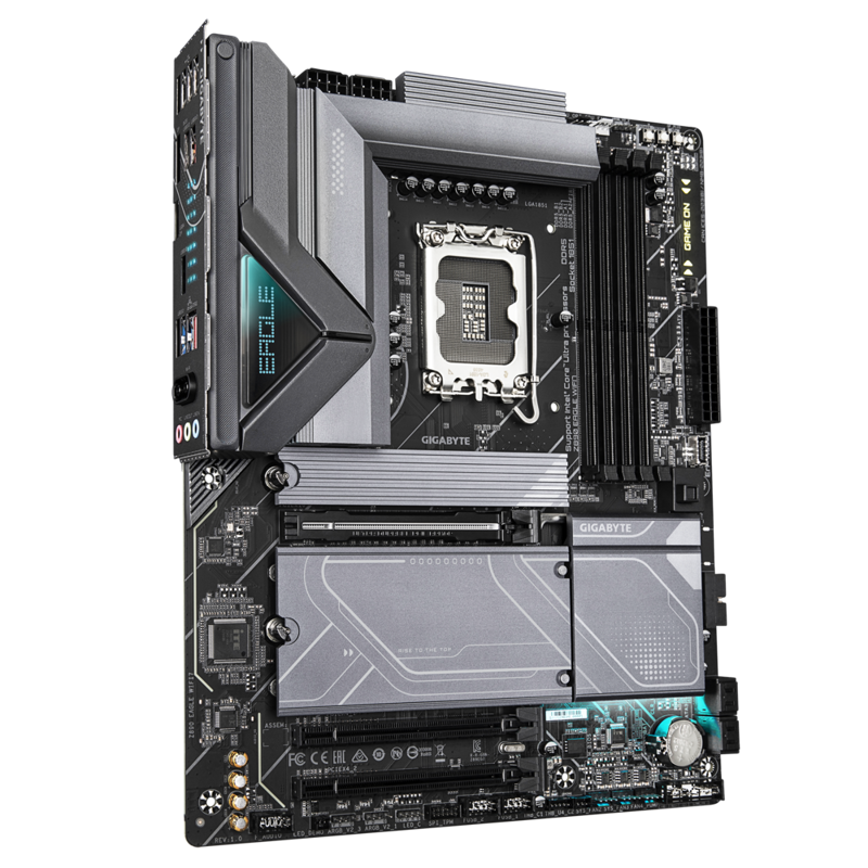 Материнская плата Gigabyte Z890 EAGLE WIFI7 Soc-1851 Intel Z890 4xDDR5 ATX AC`97 8ch(7.1) 2.5Gg RAID