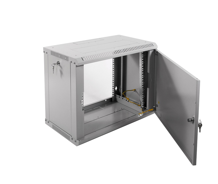 Шкаф ЦМО Шкаф телекоммуникационный настенный разборный ЭКОНОМ 9U (600х350) дверь металл