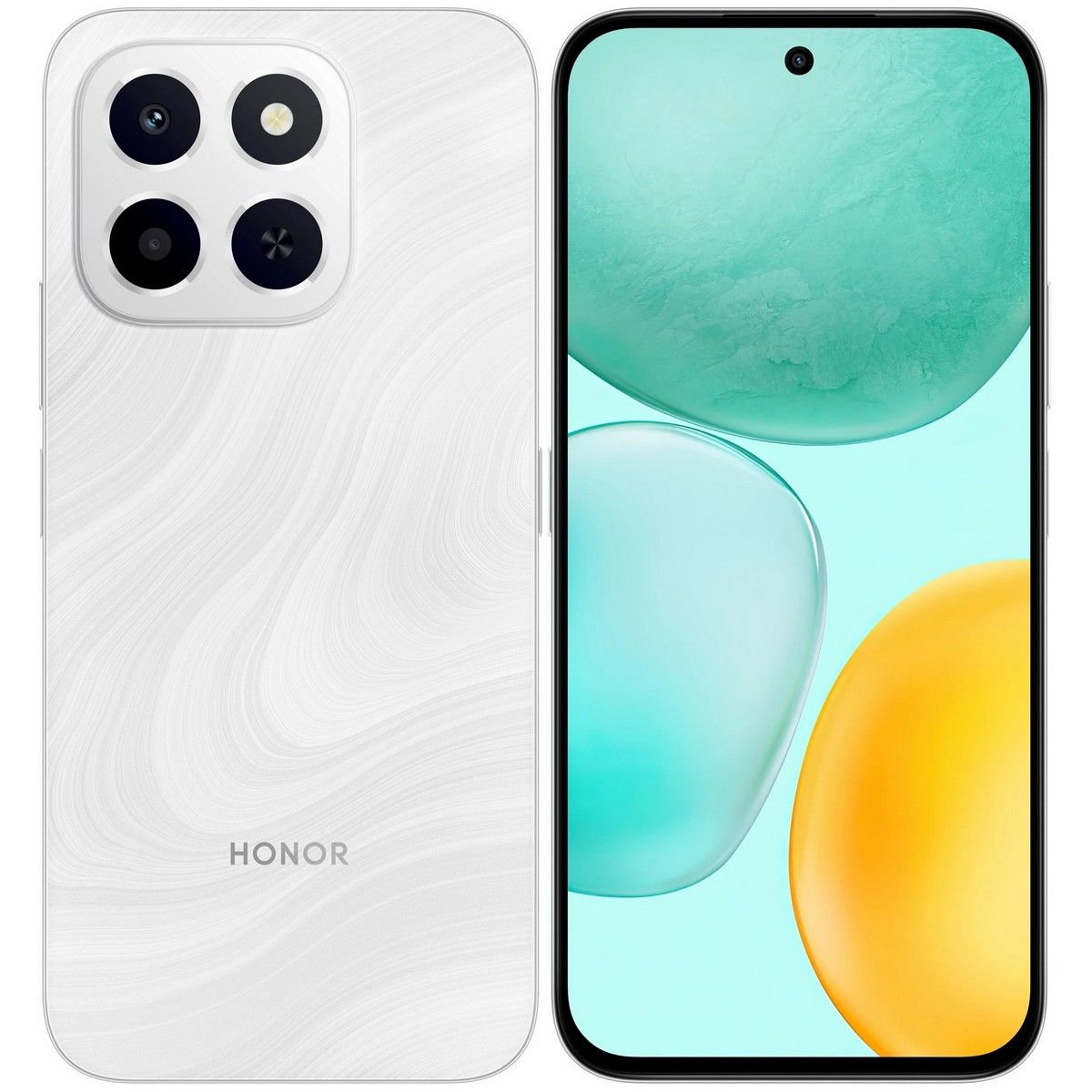 Смартфон HONOR X7d 6+128Gb серебряный (5109BXJR)