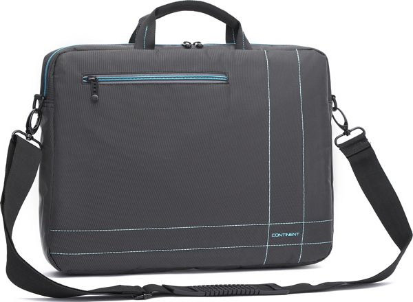 Сумка для ноутбука 15.6" Continent CC-201 GB серый нейлон/полиэстер