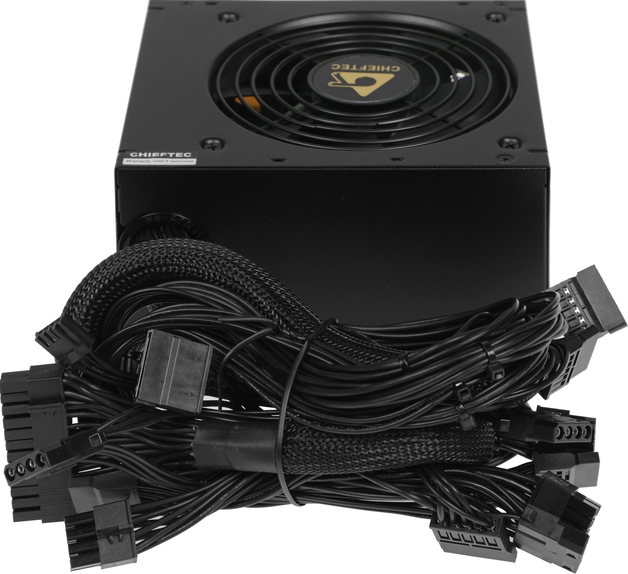 Блок питания Chieftec ATX 600W CORE BBS-600S 80+ gold 24pin APFC 120mm fan 6xSATA RTL