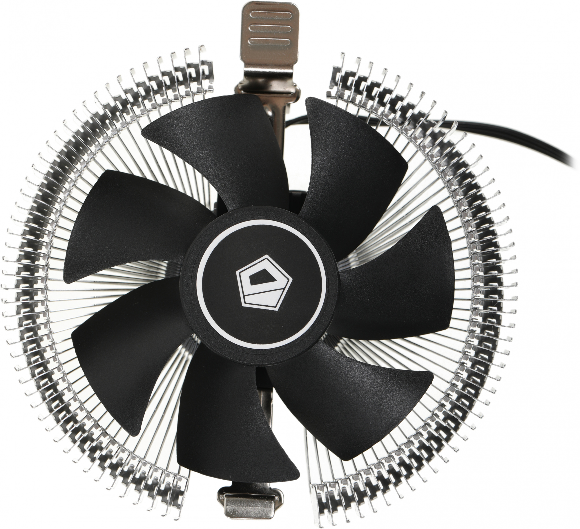 Устройство охлаждения(кулер) ID-Cooling DK-01T Soc-AM5/AM4/1200/1700/1851 черный 3-pin 24dB Al 95W 1