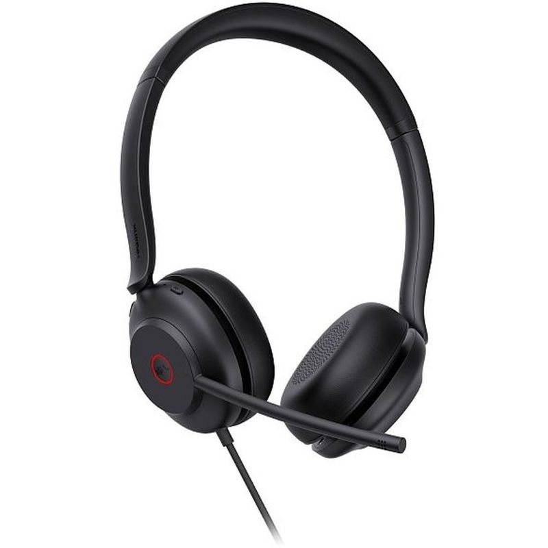 Гарнитура YEALINK UH35 Dual UC USB-C/A Дуо, Проводная, HD звук, шумоподавление, LED-индикатор, USB-C