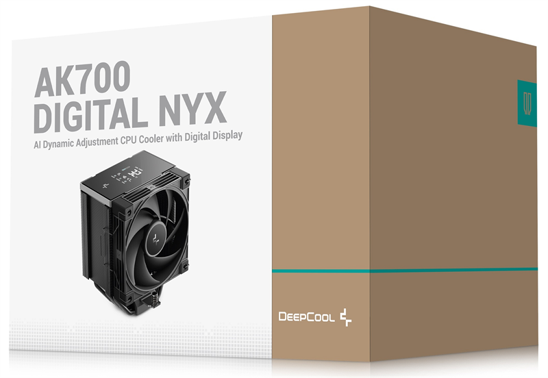 Устройство охлаждения(кулер) Deepcool AK700 Digital NYX Soc-AM5/AM4/1200/1700/1851 черный 4-pin 21-3