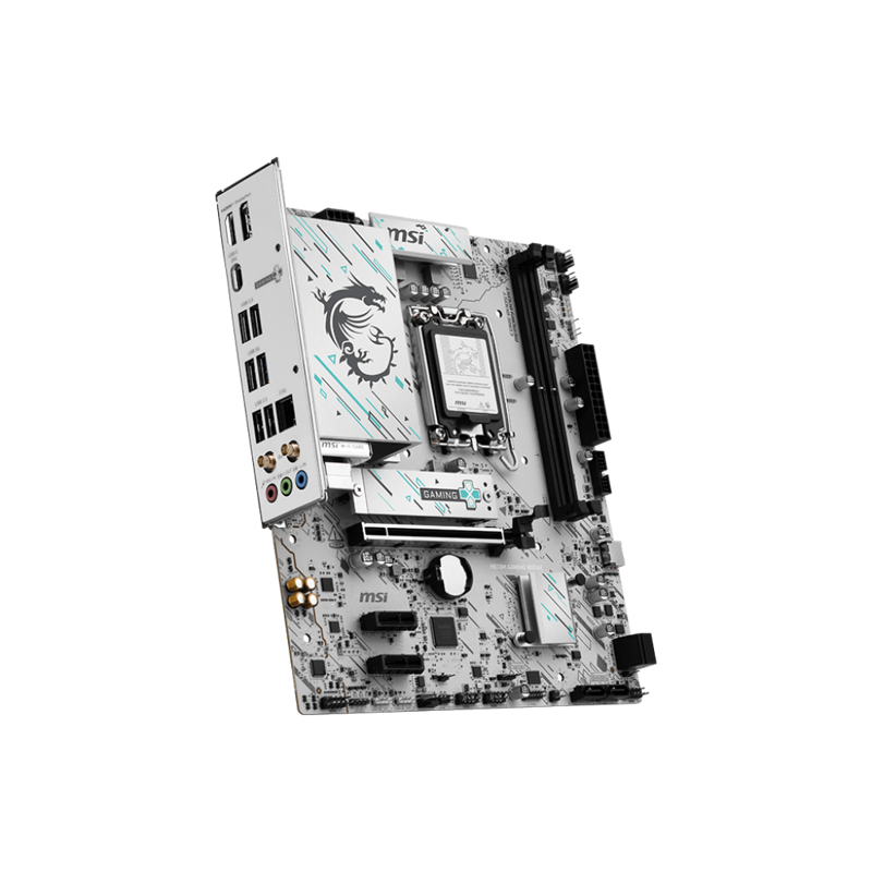Материнская плата MSI H810M GAMING WIFI6E H810, LGA1851, 2*DDR5, 1*PCIEx16, 2*PCIEx1, 1*M.2, 2*TypeC