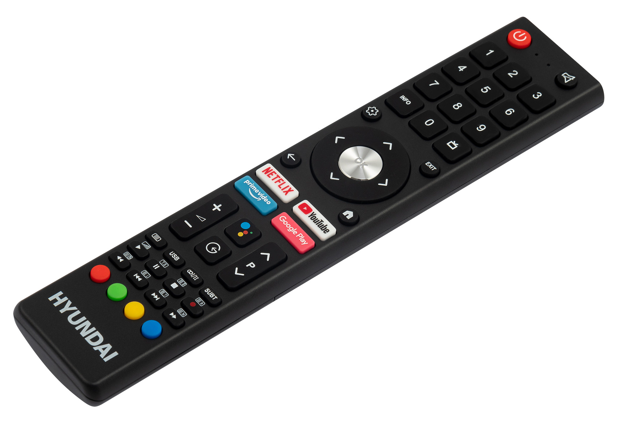 Телевизор QLED Hyundai 65" H-LED65QBU7500 Android TV Frameless черный/серебристый 4K Ultra HD 60Hz D