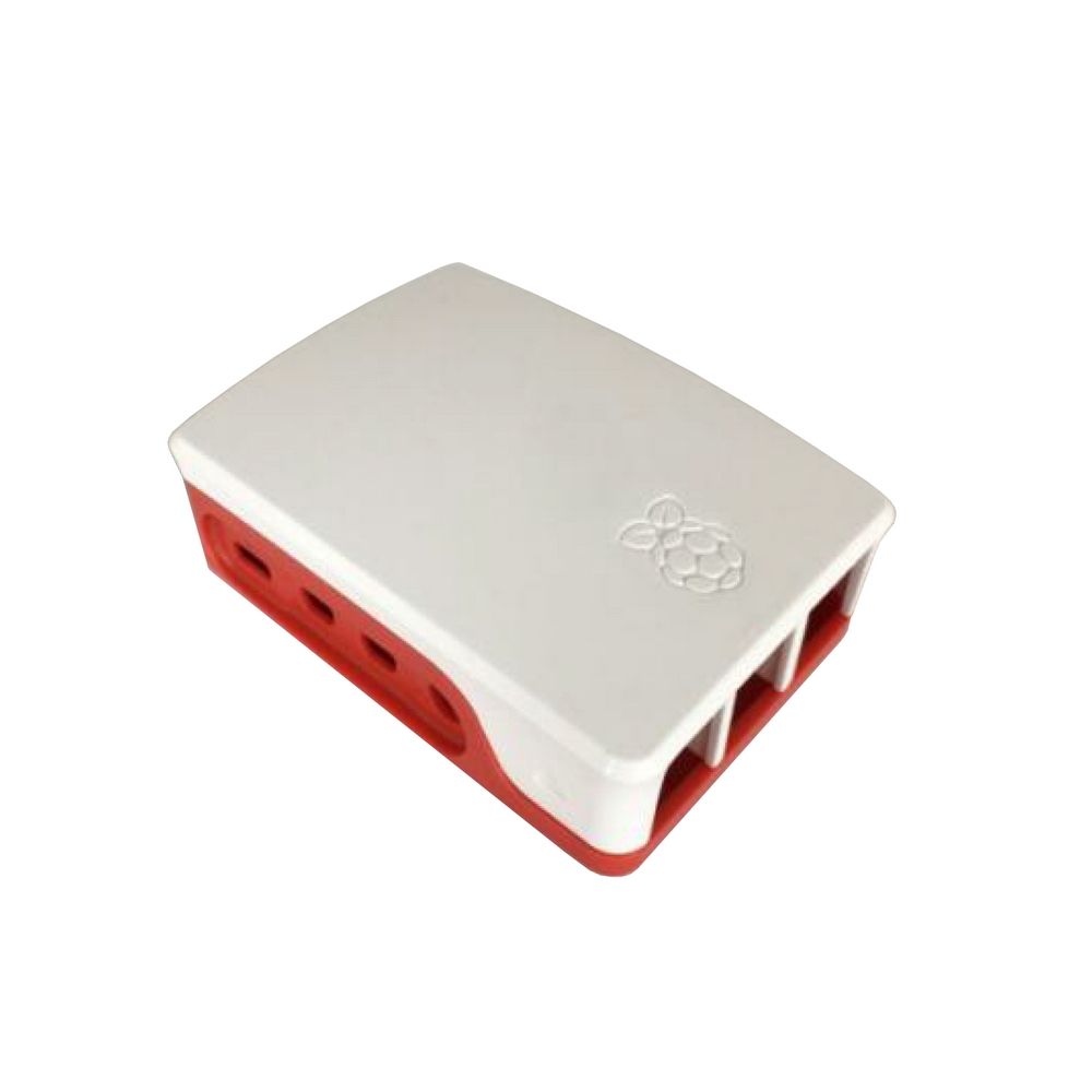 Корпус ACD RA597   Red+White ABS Case for Raspberry 4B (RASP1967)