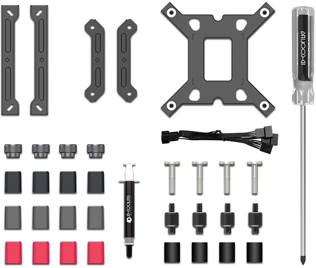 Устройство охлаждения(кулер) ID-Cooling Frozn A720 Soc-AM5/AM4/1200/1700/1851 черный 4-pin 33.5dB Al