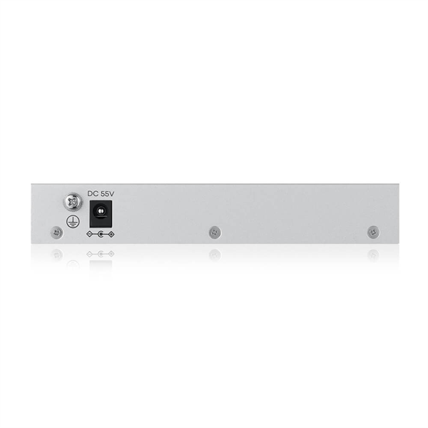 Коммутатор Web Smart L2 коммутатор Zyxel GS1200-5HPv3, 5xGE (4xPoE+), бюджет PoE 68 Вт, настольный, 