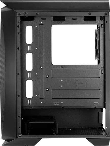Корпус Aerocool Aero One Eclipse-G-BK-v1 черный без БП ATX 4x120mm 2x140mm 2xUSB3.0 audio bott PSU