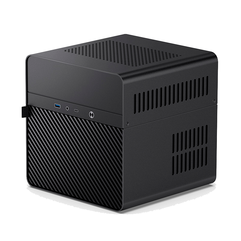 Корпус JONSBO N2 Black без БП, mini-ITX, SFX, черный