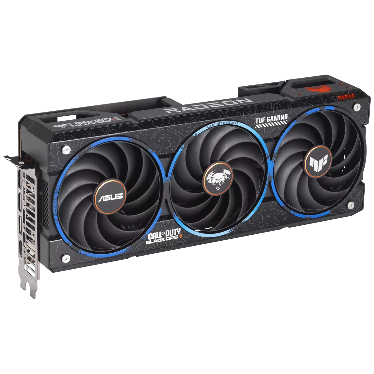 Видеокарта ASUS RX9070XT TUF GAMING COD BO7 SPECIAL EDITION OC 16GB GDDR6 256bit 3xDP HDMI 3FAN RTL 