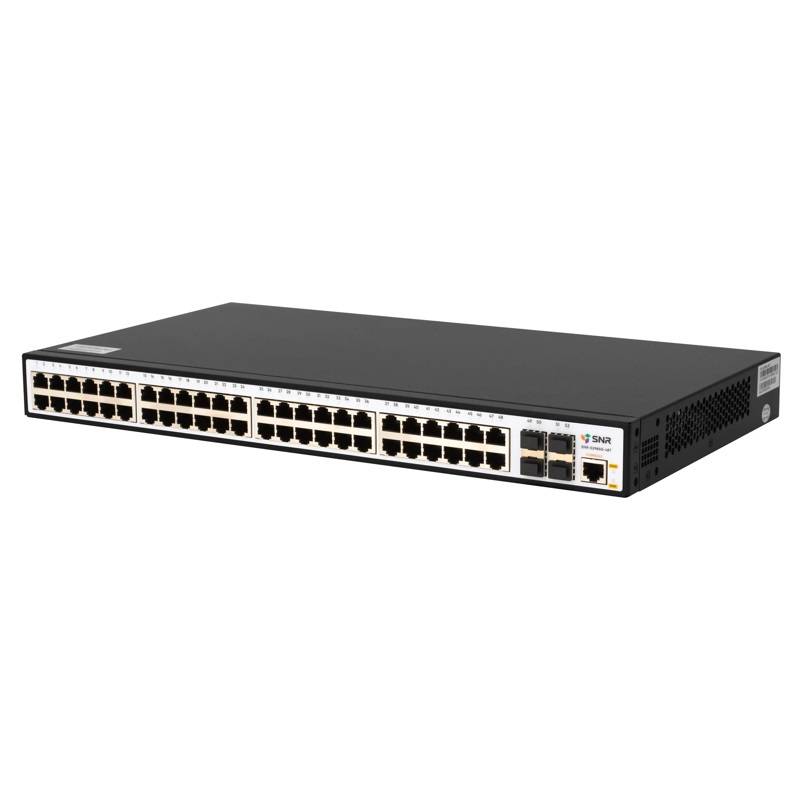 Коммутатор SNR SNR-S2985G-48T (L2) 48x1Гбит/с 4SFP управляемый