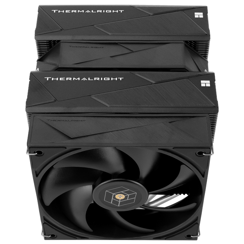 Устройство охлаждения(кулер) Thermalright Royal Pretor 130 Soc-AM5/AM4/1200/1700/1851 серебристый/че