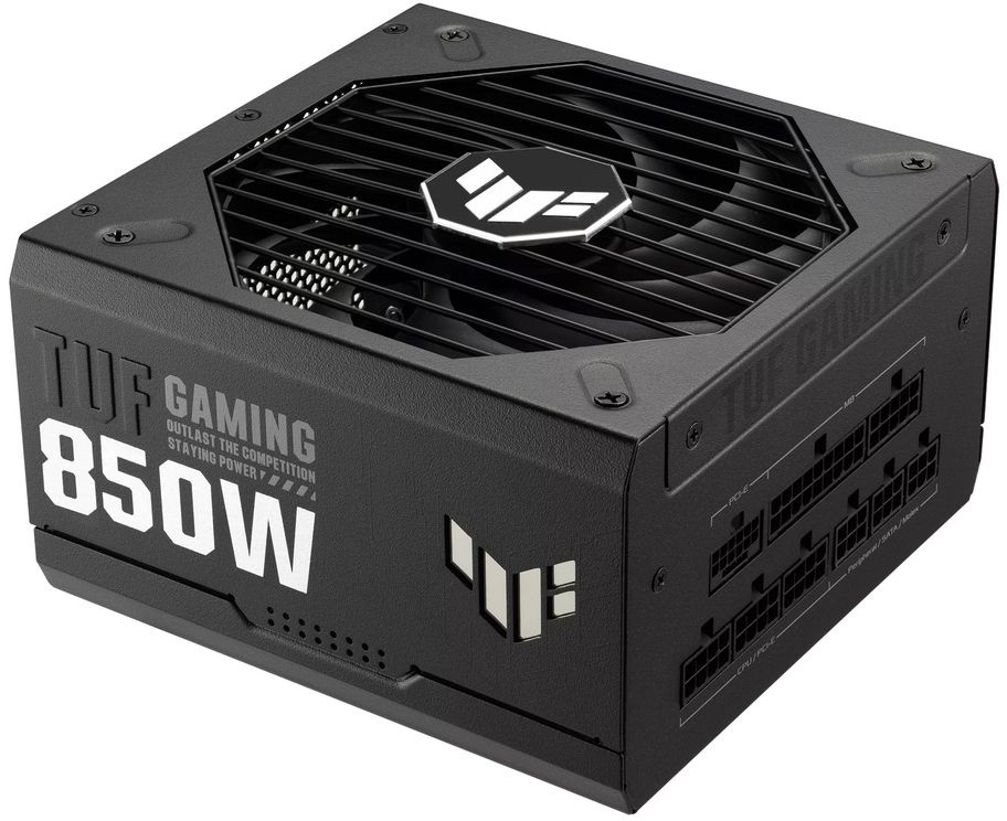 Блок питания Asus ATX 850W Tuf-gaming 850B 80+ gold (20+4pin) APFC 135mm fan 5xSATA Cab Manag RTL