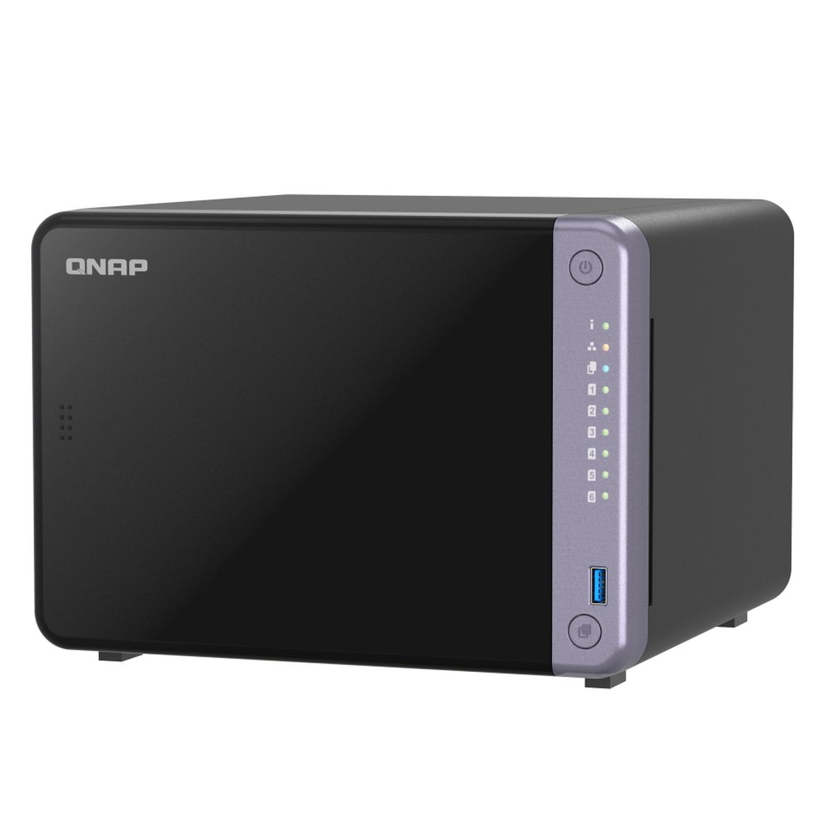 Сетевое хранилище NAS Qnap TS-632X-4G 6-bay настольный Alpine AL-524