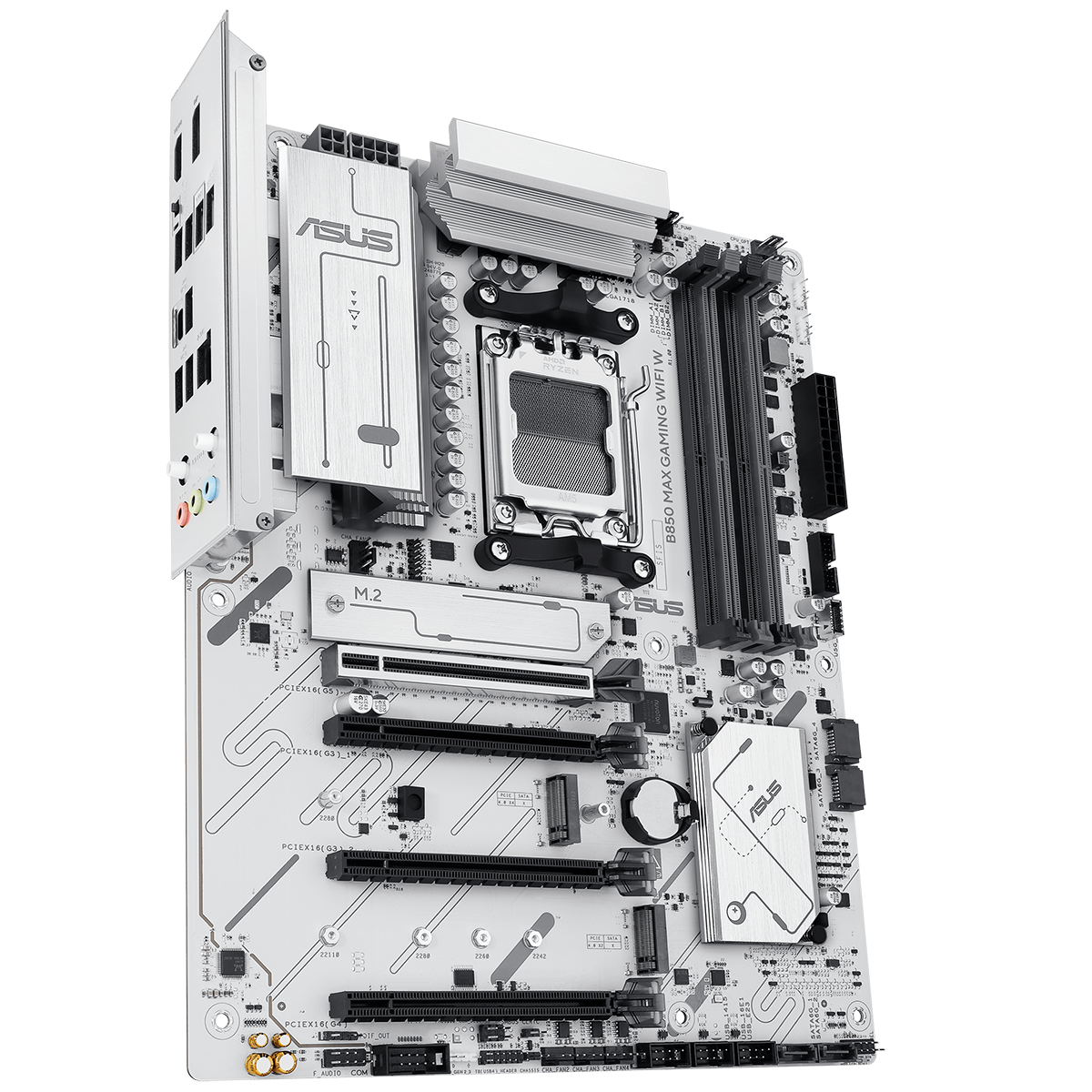 Материнская плата Asus B850 MAX GAMING WIFI W Socket AM5 AMD B850 4xDDR5 ATX AC`97 8ch(7.1) 2.5Gg RA