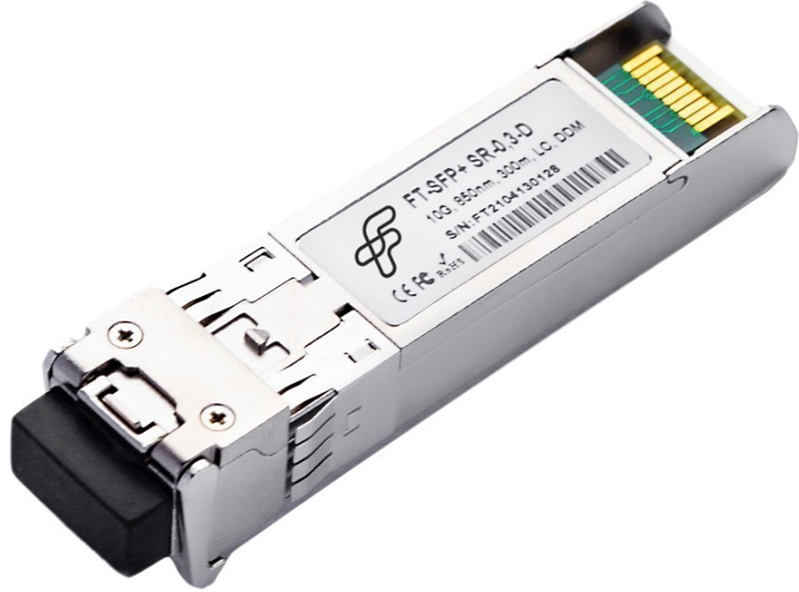 Трансивер FiberTrade SFP+ модуль, 10Гб/с, 850нм, MMF, 0.3км (прошивка Mellanox)