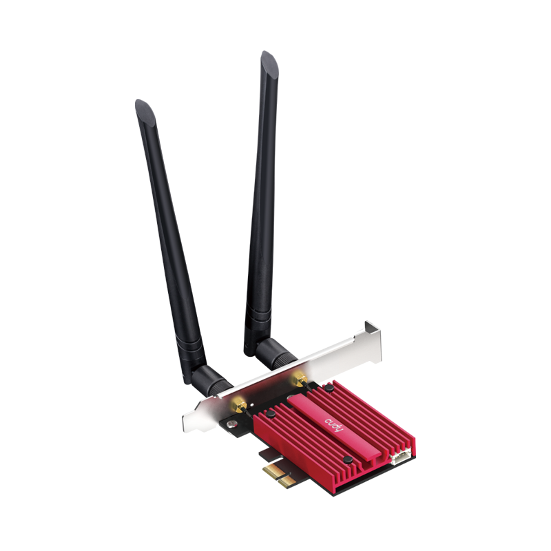 Адаптер беспроводной связи (Wi-Fi) CUDY BE9300 7 PCI Express Adapter 7 Bluetooth 5.4 PCI Express Ada