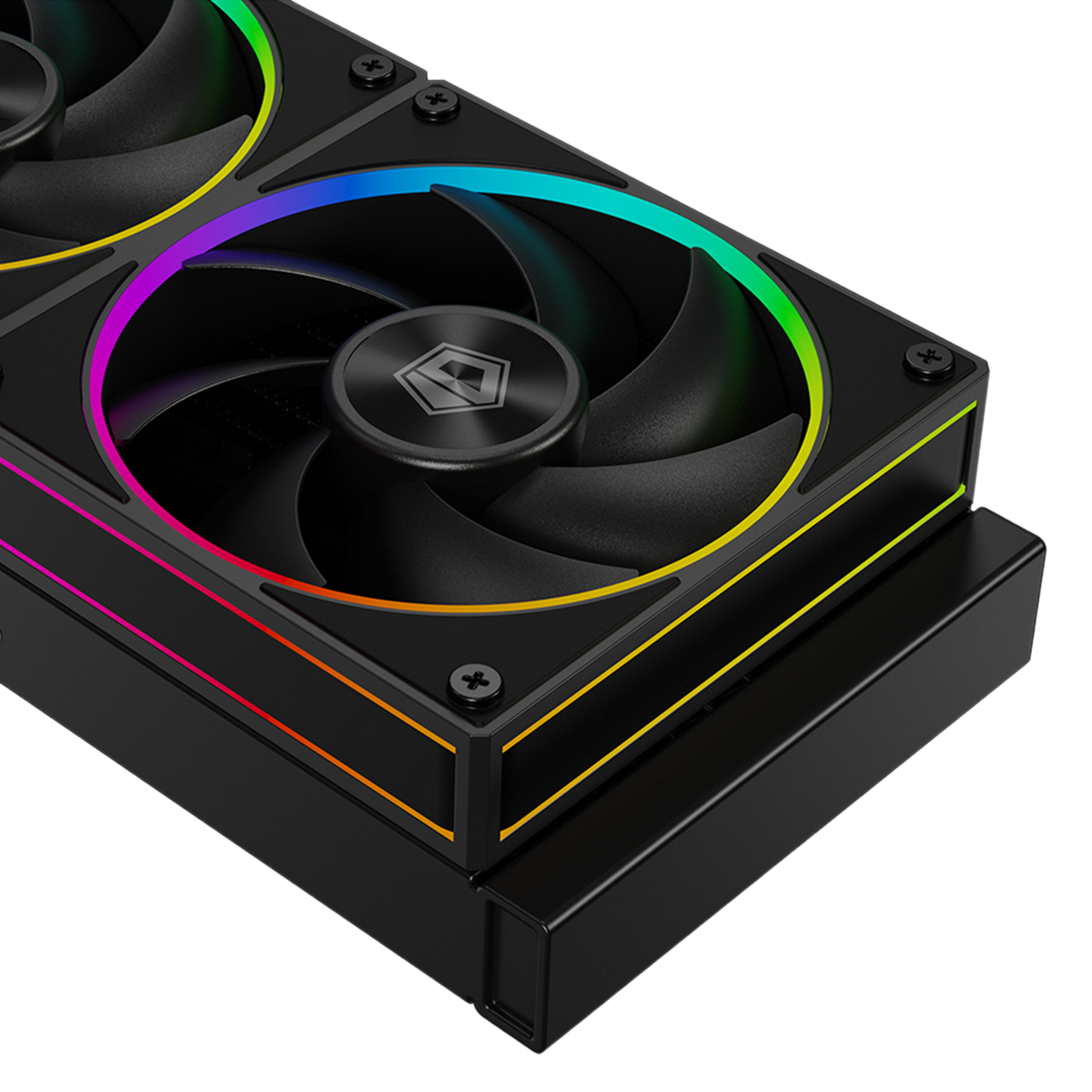 Система водяного охлаждения ID-Cooling SL240 ARGB Soc-AM5/AM4/1200/1700/1851 черный 4-pin 14-30dB Al